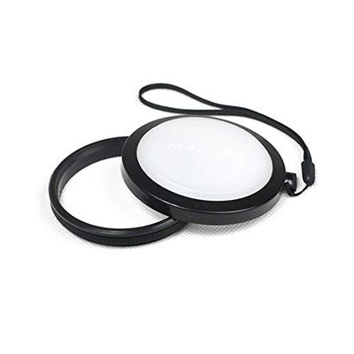 White Balance Lens Cap 52/55/58/62/67/72/77mm with WB Filter Mount for Digital Camera Filter/Lens (Caliber : 55mm)
