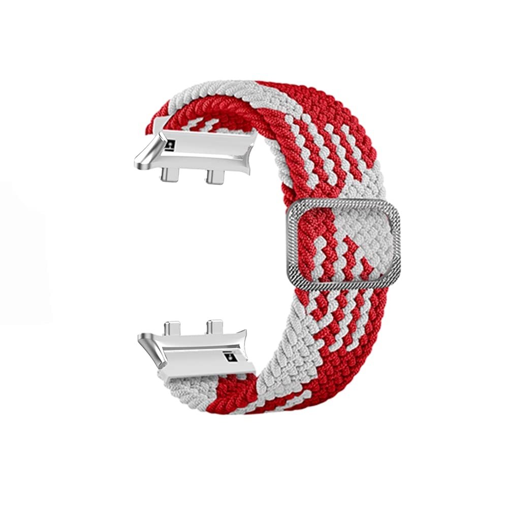 TryBest Sport Band for Oppo Watch 2 42mm, Soft Woven Sport Wristband Adjustable Breathable Watch Strap 5.5-8.1 inch for Women Men Compatible for Oppo Watch 2 42mm