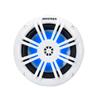 KICKER 49KM604WL KM 6.5" 4 Blue LED Marine Coaxial Speakers - Pair view 2