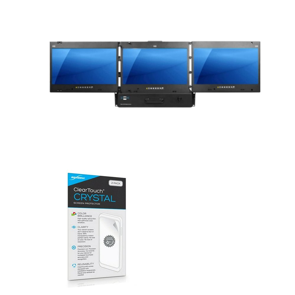 BoxWave Screen Protector Compatible with Acnodes RPM-AV19-3 - ClearTouch Crystal (2-Pack), HD Film Skin - Shields from Scratches
