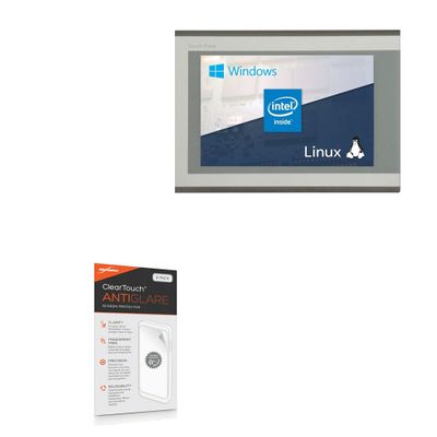BoxWave Screen Protector Compatible with Chipsee PPC-J1900-101-C - ClearTouch Anti-Glare (2-Pack), Anti-Fingerprint Matte Film Skin