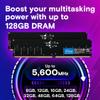 Crucial 32GB DDR5 RAM, 4800MHz CL40 Desktop Memory, UDIMM 288-Pin, Compatible with 13th Gen Intel Core and AMD Ryzen 7000s - CT32G48C40U5 view 3