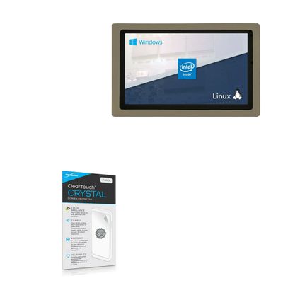BoxWave Screen Protector Compatible with Chipsee PPC-J1900-133-C - ClearTouch Crystal (2-Pack), HD Film Skin - Shields from Scratches