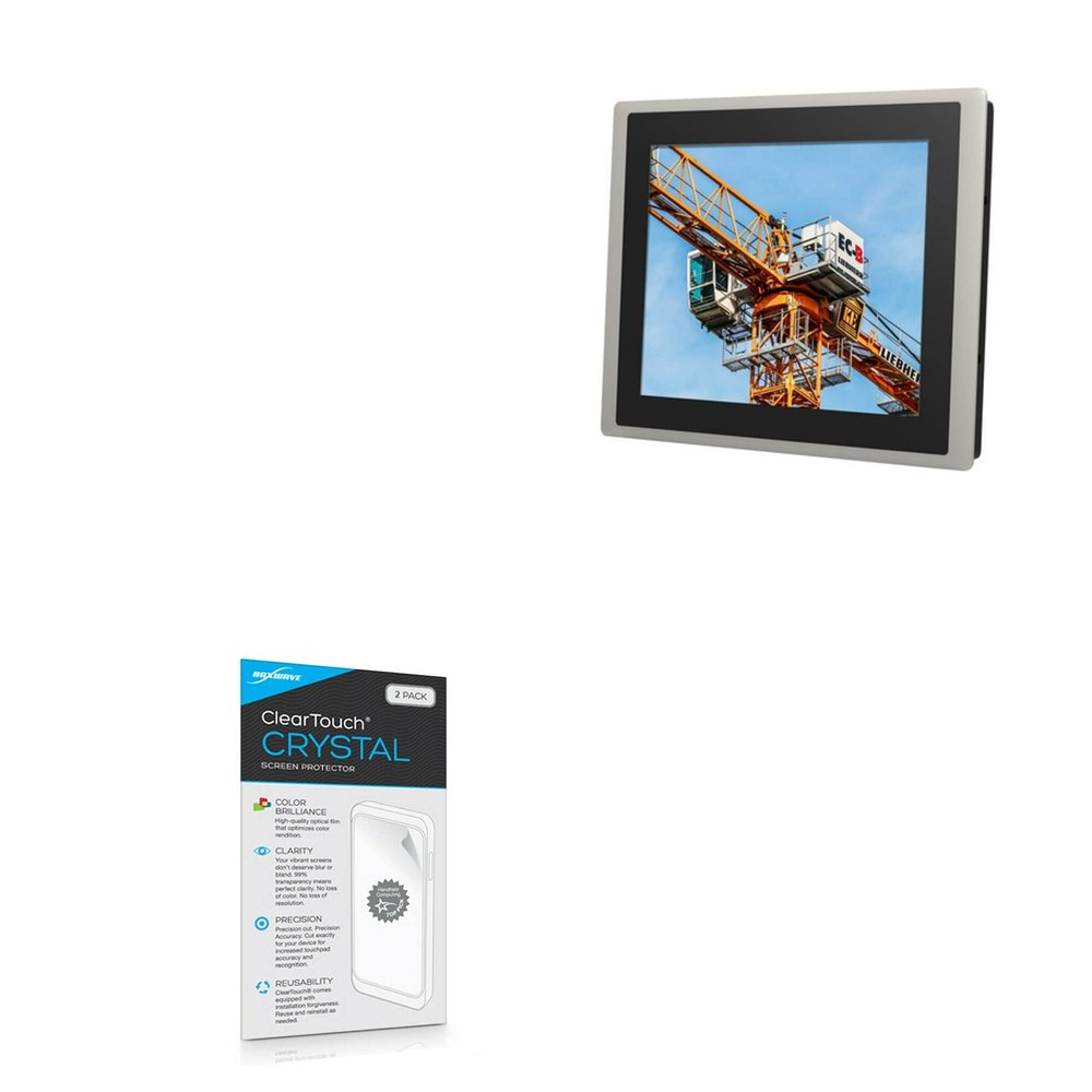 BoxWave Screen Protector Compatible with Cincoze CS-115/P1101 - ClearTouch Crystal (2-Pack), HD Film Skin - Shields from Scratches