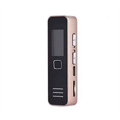 SMSOM Digital Voice Recorder for Lectures Meetings -Voice Activated Recording Device Audio Recorder,MP3 Player,Black