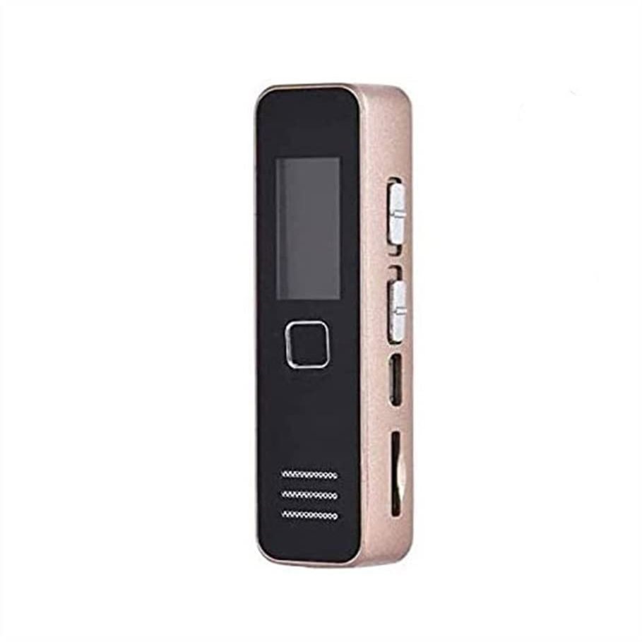 SMSOM Digital Voice Recorder for Lectures Meetings -Voice Activated Recording Device Audio Recorder,MP3 Player,Black