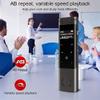 SMSOM Digital Voice Recorder Voice Activated for Lectures,Meetings&Class,Portable Digital Activate Audio Tape Recording Device,Black view 2