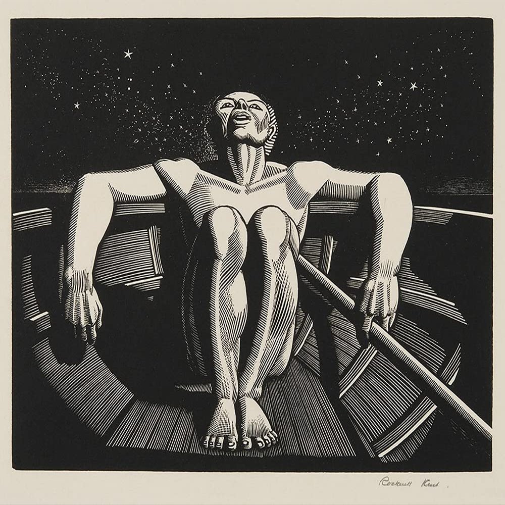 Rockwell Kent : Drifter : 1933 : Archival Quality Art Print