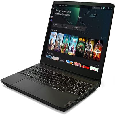 Lenovo IdeaPad Gaming 3 15 15.6" Laptop, 15.6" FHD (1920 x 1080) Display, AMD Ryzen 5 5600H Processor, GeForce RTX 3050, 16GB DDR4 RAM, 1TB NVME SSD, Windows 10 Home, Black, Mousepad Bundle