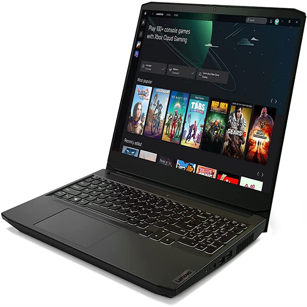 Lenovo IdeaPad Gaming 3 15 15.6" Laptop, 15.6" FHD (1920 x 1080) Display, AMD Ryzen 5 5600H Processor, GeForce RTX 3050, 16GB DDR4 RAM, 1TB NVME SSD, Windows 10 Home, Black, Mousepad Bundle