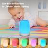 Dremkit Nursery Light for Kids, Baby Night Light with Dimmable Warm & 5 Color Changing Lights, USB Rechargeable Lamp for Breastfeeding, Toddlers view 3