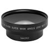 62mm Wide Angle Lens, Universal Wide Angle Lens Compatible with 62mm Filter Aperture Lens Alloy and Optical Glass Lens with Storage Bag Applicable for 82mm/3.2in Filter view 1