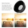 62mm Wide Angle Lens, Universal Wide Angle Lens Compatible with 62mm Filter Aperture Lens Alloy and Optical Glass Lens with Storage Bag Applicable for 82mm/3.2in Filter view 2