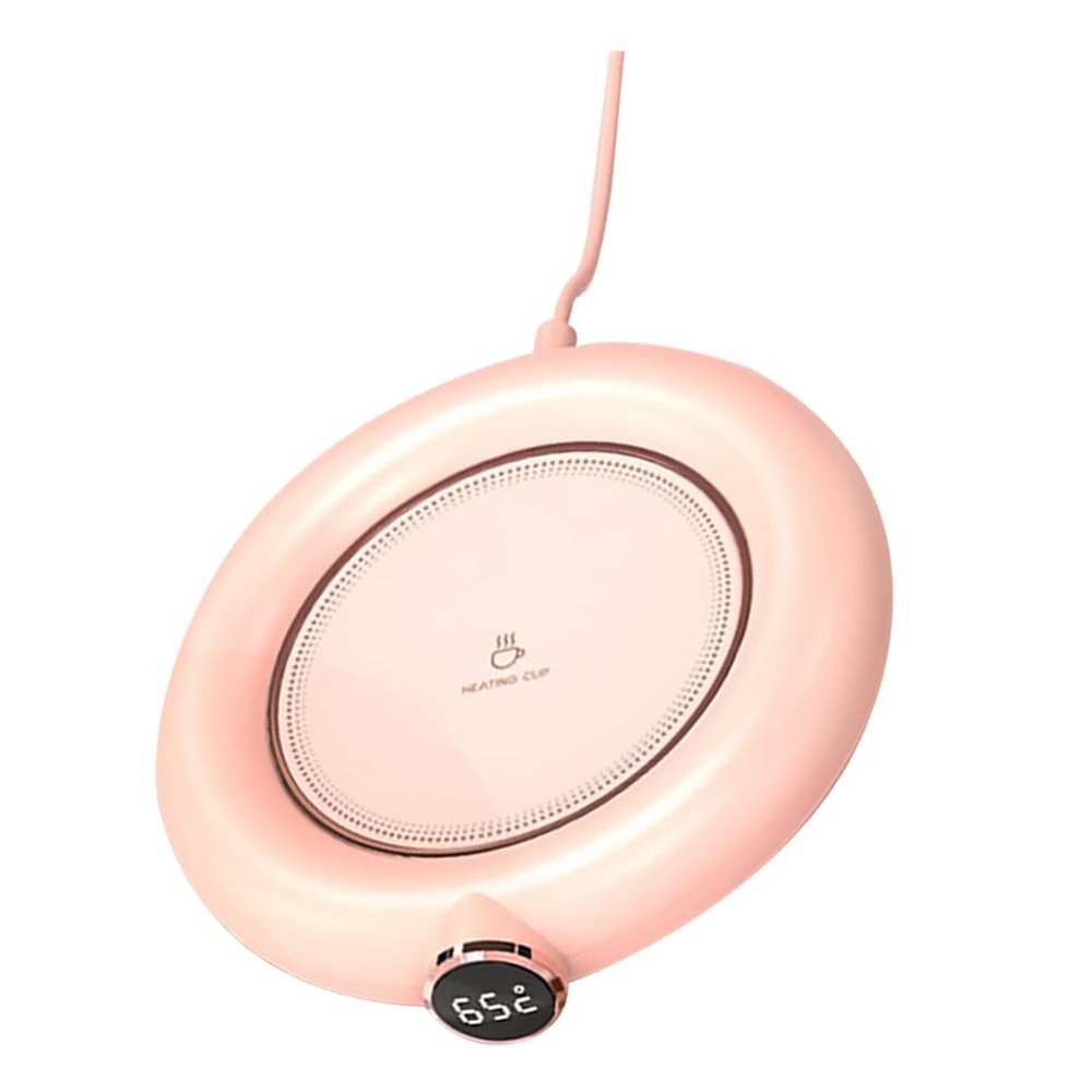 1pc USB Auto Shut Off Temperature Heating for Compact Insulation Cup Heater for Coffee Tea and
