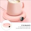 1pc USB Auto Shut Off Temperature Heating for Compact Insulation Cup Heater for Coffee Tea and view 3