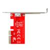 NFHK PCI-E 3.0 Express 4.0 x4 to Oculink External SFF-8612 SFF-8611 Host Adapter for PCIe SSD with Bracket view 2