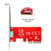 NFHK PCI-E 3.0 Express 4.0 x4 to Oculink External SFF-8612 SFF-8611 Host Adapter for PCIe SSD with Bracket view 4