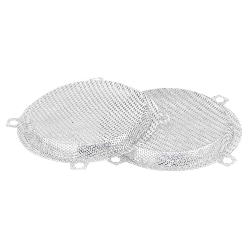 YDLMT Chrome Motorcycle Front Mesh Speaker Grills Cover for Harley Touring Electra Street Tri Glide Ultra Limited 1996-2013