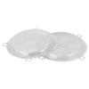 YDLMT Chrome Motorcycle Front Mesh Speaker Grills Cover for Harley Touring Electra Street Tri Glide Ultra Limited 1996-2013 view 1