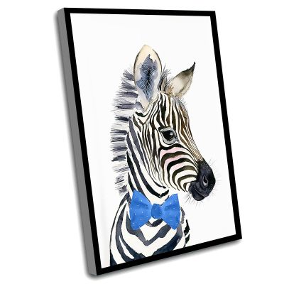Boys Bedroom Decor,Bathroom Decor For Boys,Cute Little Bow Tie Zebra,Nursery Prints,Neutral Nursery,Zebra,Nursery Wall Decor,Nursery Print,Neutral Nursery,Babyshower Decor,8x12 Inch Framed Wall Art