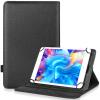UrbanX 7"-8" Inch Universal Tablet Case, Protective Cover Stand Folio Case for alcatel One Touch Tab 8 HD 7 8 Inch, with 360 Degree Rotatable Kickstand, Multiple Viewing Angles and Stylus Holder view 1