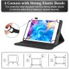 UrbanX 7"-8" Inch Universal Tablet Case, Protective Cover Stand Folio Case for alcatel One Touch Tab 8 HD 7 8 Inch, with 360 Degree Rotatable Kickstand, Multiple Viewing Angles and Stylus Holder view 3