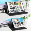 UrbanX 7"-8" Inch Universal Tablet Case, Protective Cover Stand Folio Case for alcatel One Touch Tab 8 HD 7 8 Inch, with 360 Degree Rotatable Kickstand, Multiple Viewing Angles and Stylus Holder view 4