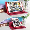 UrbanX 7"-8" Inch Universal Tablet Case, Protective Cover Stand Folio Case for Galaxy Phones S20 Ultra 5G 7 8 Inch, with 360 Degree Rotatable Kickstand, Multiple Viewing Angles and Stylus Holder view 4