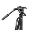 Manfrotto Element MII 4-Section Aluminum Video Monopod with Fluid Head view 4