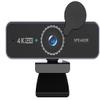AzuFlt 4K UHD Webcam, USB Web Camera, Compatible with Zoom/Skype/Teams/Webex, PC Mac Desktop, MIC, Camera, Speaker 3 in 1, Face Optimization view 2