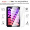 [2-PACK] For iPad Mini 7 (2024) / iPad Mini 6 (2021) Screen Protector [Tempered Glass], SuperGuardZ, 9H, 0.3mm, 2.5D Round Edge, Anti-Scratch, Anti-Bubble view 3