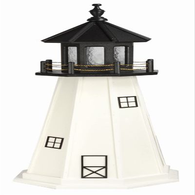 Furniture Barn USA 5' Cape Cod Replica Poly Lighthouse, Revolving Light