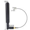 Dual Band 2.4GHz 5GHz 5.8GHz Antenna 5dBi WiFi Omni RP-SMA Male + 15CM U.FL MHF4 to RP SMA Female Pigtail Cable for M.2 NGFF WiFi WLAN 3G/4G Card Notebook PS4 Drone Pack of 2 view 2