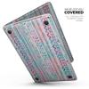 DesignSkinz - Watercolor Ethnic Tribal V1 - Full-Body Wrap Protective Decal Skin Kit Compatible with MacBook 15" Pro w/TB (A1990) view 2