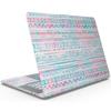 DesignSkinz - Watercolor Ethnic Tribal V1 - Full-Body Wrap Protective Decal Skin Kit Compatible with MacBook 15" Pro w/TB (A1990) view 3
