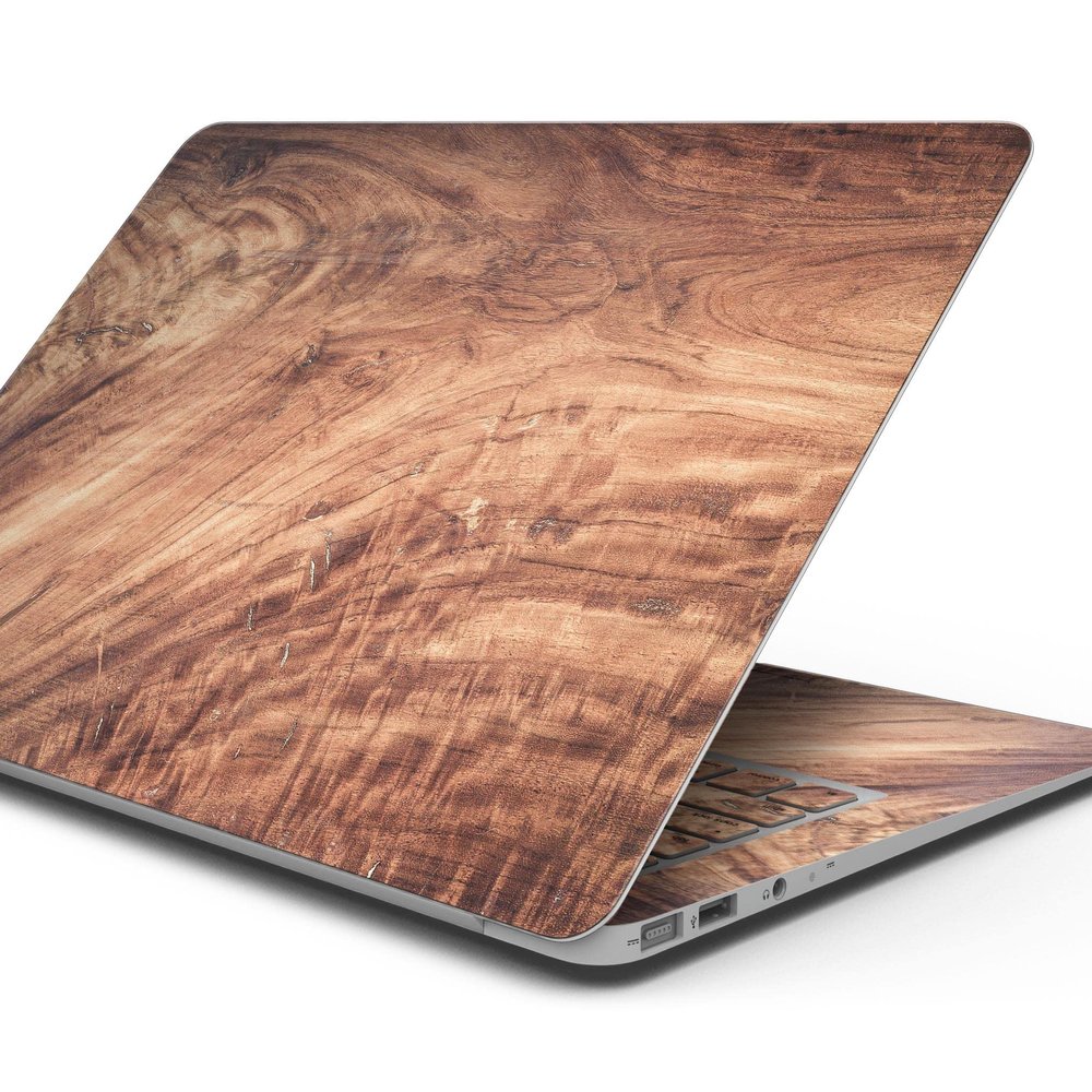 DesignSkinz - Luxury Natural Wood V5 - Full-Body Wrap Protective Decal Skin Kit Compatible with MacBook 13" Air (A1932)