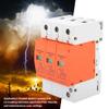 Surge Protectors 3P 420VAC House Surge Protector, Protective Arrester Quick Response Device Low Unloading Voltage Safer view 3
