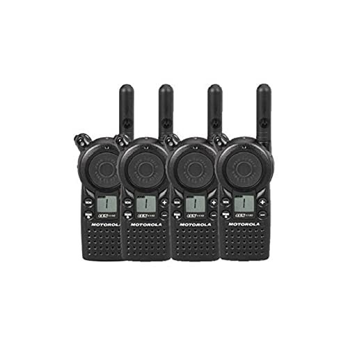 Motorola CLS1110 UHF Two-Way Radio Walkie Talkies Long Range, Rechargeable Business Radios, 1 Watt Power, 1 Channel, Durable Commercial Use (Renewed)