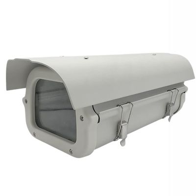 12inch Big Size Security CCTV Camera Housing Case Side Flip Cover Double Locks Surveillance Shell Outdoor Waterproof Enclosure Aluminium Alloy Cover