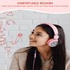 New Bee Kids Headphones Wired for School with Microphone KH20 HD Stereo Safe Volume Limited 85dB/94dB Foldable Lightweight for Girl/Mac/Android/Kindle/Tablet/Pad (Pink) view 4