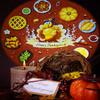 LaView Halloween & Thanksgiving Disc Set Galaxy Projector suitable for Thanksgiving gift for family and friends,Night Light for Kids Adults Baby Nursery and Bedroom Decoration view 3