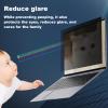 22-24 Inch Computer Privacy Screen Filter  Computer Monitor Anti-Glare Filter, Anti-Scratch, Blocks 96% UV Blue Light Protection  Matte,23.6" (16:9) view 4