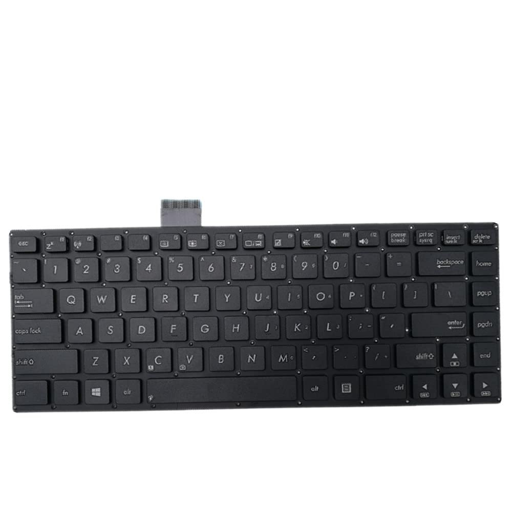 Replacement Laptop Keyboard for ASUS for VivoBook 14 D415DA Black US United States Edition