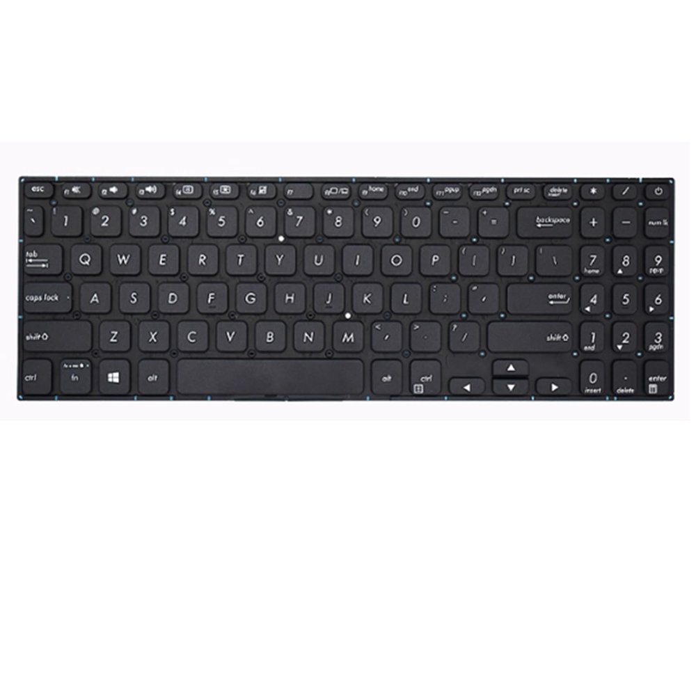 Replacement Laptop Keyboard for ASUS for VivoBook S15 S530FA S530FN S530UA S530UF S530UN Black US United States Edition