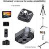 FALCAM F22 Basic Quick Release Plate Kit, Camera Mounting Adapter Convert 1/4" Thread to F22 QR System, 22mm Aluminum Camera Accessory Kit for Filmmaker & Photographer, Fits for Sony Canon DSLR Tripod view 3