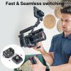 FALCAM F22 Basic Quick Release Plate Kit, Camera Mounting Adapter Convert 1/4" Thread to F22 QR System, 22mm Aluminum Camera Accessory Kit for Filmmaker & Photographer, Fits for Sony Canon DSLR Tripod view 4
