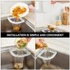 Uonlytech Simple Install Sink Strainer Kitchen Sink Plug Stopper Wide Design Strong Suction Easy to Use view 3