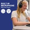 ThinkWrite Technologies / TWT Audio Duro, TW210 (2nd Gen) | Premium Over-Ear Wired Black Headset with Noise Reducing Microphone (3.5mm Jack) view 4