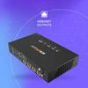 BZBGEAR 1x4 4K UHD HDMI HDBaset Splitter/Distribution Amplifier Over Category Cable (Kit, Includes 4X RX) - BG-UDA-E14 view 2