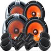 2 Pairs Audiobank 1000W 6.5-Inch 2-Way Car Audio Component Speaker System 6-1/2in Car Audio Speaker for Car, ATV, RV, Motorcycle, Boat view 1